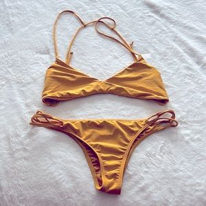 Yellow/ Gold Mustard O’ Neil Bikini